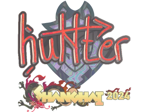 Sticker | huNter- (Holo) | Shanghai 2024 image