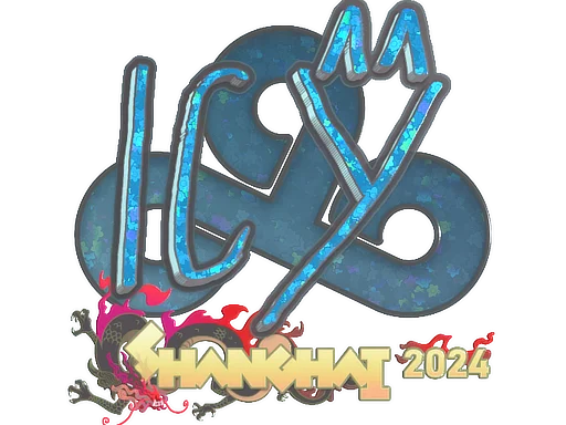 Sticker | ICY (Glitter) | Shanghai 2024 image