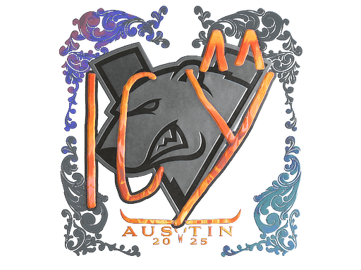 Sticker | ICY (Holo) | Austin 2025 image