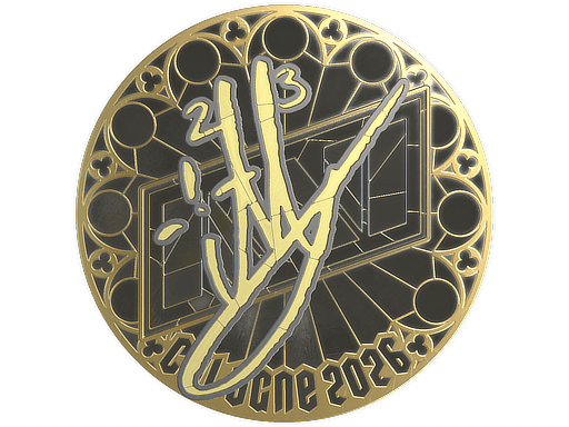 Sticker | iM (Gold) | Cologne 2026 image