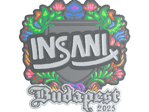 Sticker | insani (Embroidered) | Budapest 2025 image