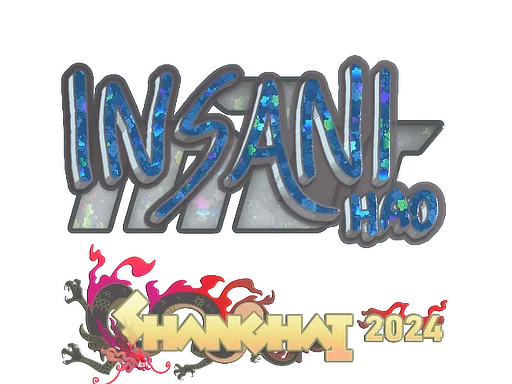 Sticker | insani (Glitter) | Shanghai 2024 image