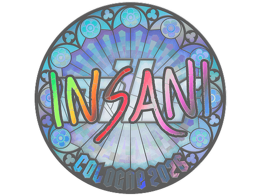 Sticker | insani (Holo) | Cologne 2026 image