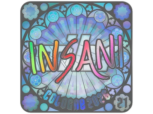 Sticker | insani (Holo, Ranked) | Cologne 2026 image