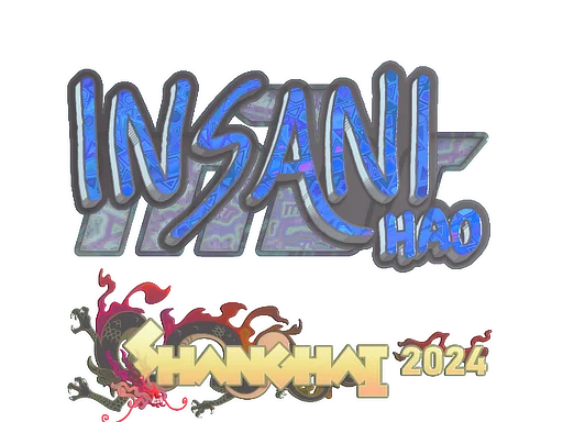 Sticker | insani (Holo) | Shanghai 2024 image