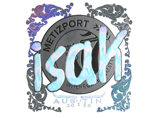 Sticker | isak (Holo) | Austin 2025