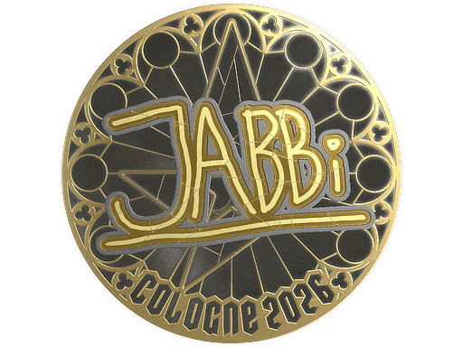 Sticker | jabbi (Gold) | Cologne 2026 image
