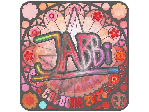 Sticker | jabbi (Holo, Ranked) | Cologne 2026 image
