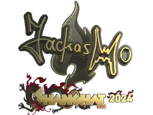 Sticker | jackasmo (Gold) | Shanghai 2024 image