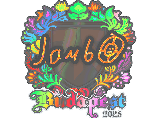 Sticker | jambo (Holo) | Budapest 2025 image
