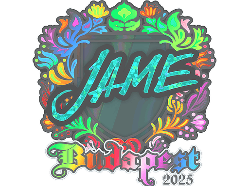 Sticker | Jame (Holo) | Budapest 2025 image