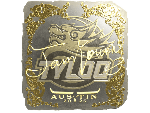Sticker | JamYoung (Gold) | Austin 2025 image