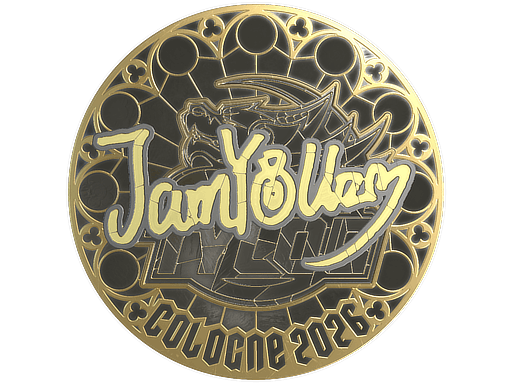 Sticker | JamYoung (Gold) | Cologne 2026 image