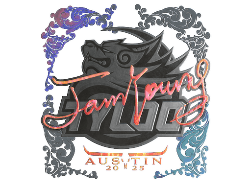 Sticker | JamYoung (Holo) | Austin 2025 image