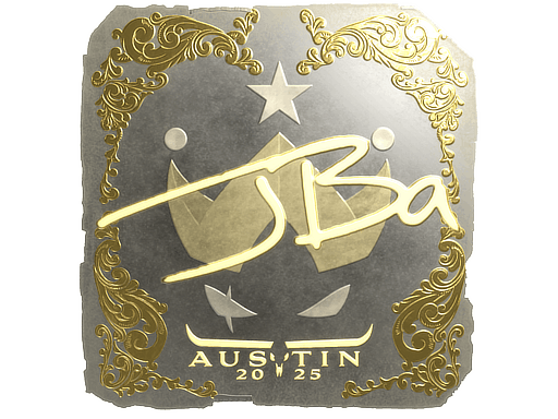 Sticker | JBa (Gold) | Austin 2025 image