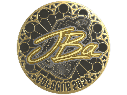 Sticker | JBa (Gold) | Cologne 2026 image