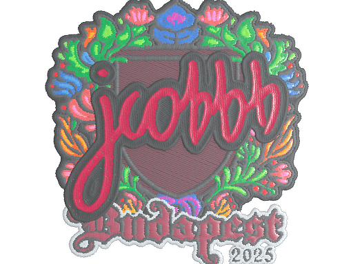 Sticker | jcobbb (Embroidered) | Budapest 2025 image