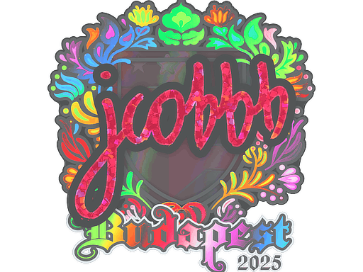 Sticker | jcobbb (Holo) | Budapest 2025 image