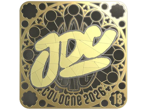Sticker | JDC (Gold, Ranked) | Cologne 2026 image