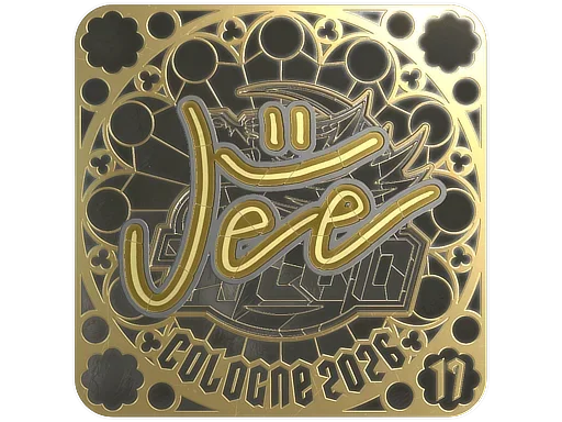 Sticker | Jee (Gold, Ranked) | Cologne 2026 image