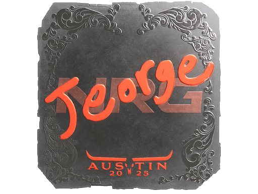 Sticker | jeorge (Foil) | Austin 2025 image