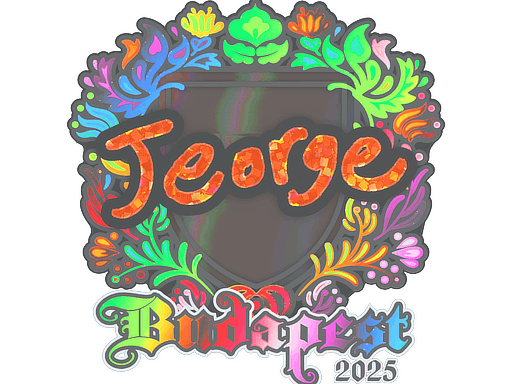 Sticker | jeorge (Holo) | Budapest 2025 image