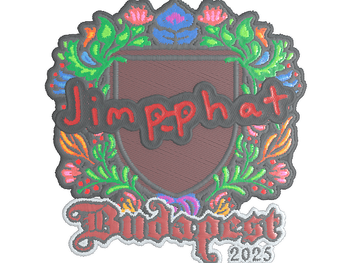 Sticker | Jimpphat (Embroidered) | Budapest 2025 image