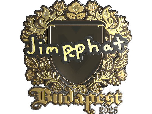 Sticker | Jimpphat (Gold) | Budapest 2025 image