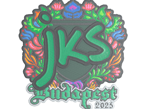 Sticker | jks (Embroidered) | Budapest 2025 image