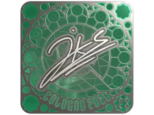 Sticker | jks (Foil, Ranked) | Cologne 2026 image
