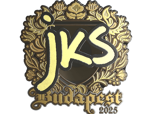 Sticker | jks (Gold) | Budapest 2025 image