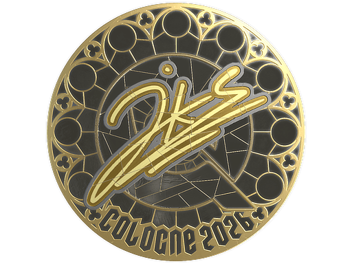 Sticker | jks (Gold) | Cologne 2026 image