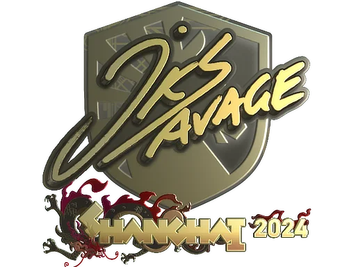 Sticker | jks (Gold) | Shanghai 2024 image