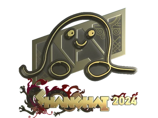 Sticker | jL (Gold) | Shanghai 2024 image