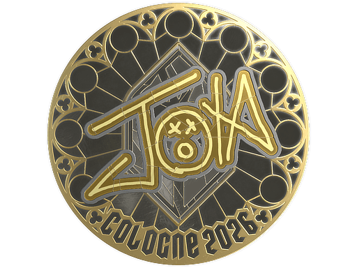 Sticker | JOTA (Gold) | Cologne 2026 image