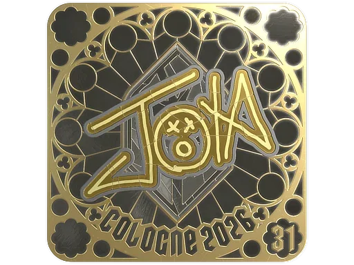 Sticker | JOTA (Gold, Ranked) | Cologne 2026 image