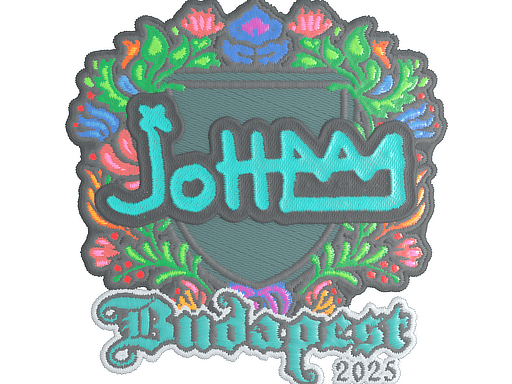 Sticker | jottAAA (Embroidered) | Budapest 2025 image