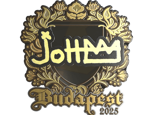 Sticker | jottAAA (Gold) | Budapest 2025 image