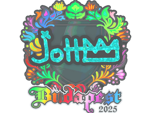 Sticker | jottAAA (Holo) | Budapest 2025 image