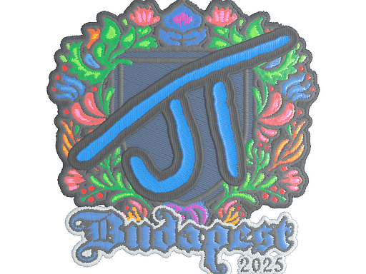 Sticker | JT (Embroidered) | Budapest 2025 image