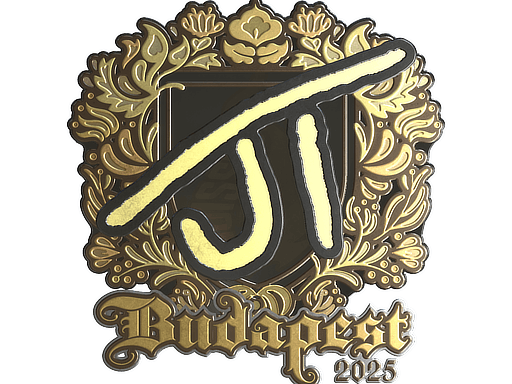 Sticker | JT (Gold) | Budapest 2025 image