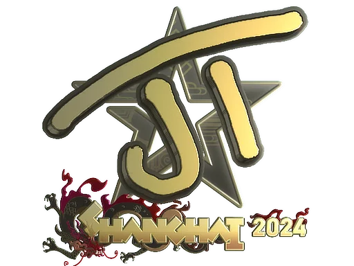 Sticker | JT (Gold) | Shanghai 2024 image