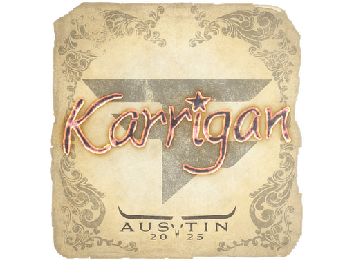 Sticker | karrigan | Austin 2025 image