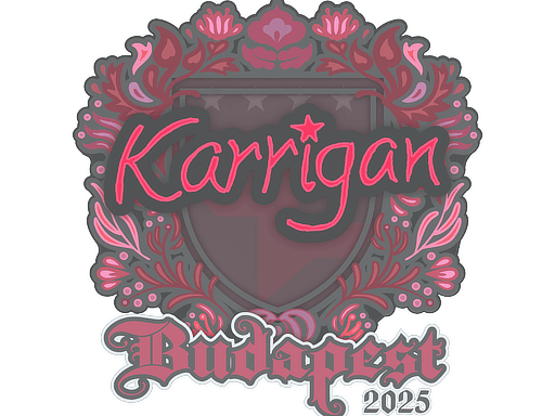 Sticker | karrigan | Budapest 2025 image