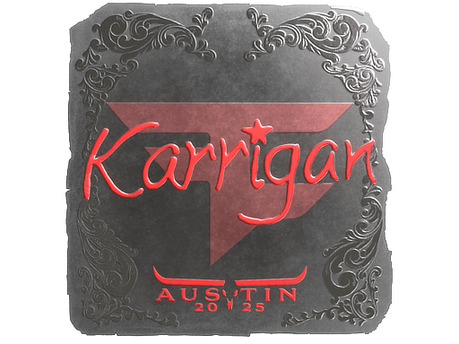 Sticker | karrigan (Foil) | Austin 2025 image