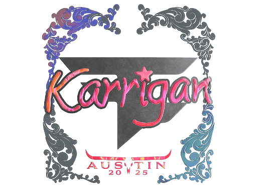 Sticker | karrigan (Holo) | Austin 2025 image