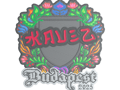 Sticker | kauez (Embroidered) | Budapest 2025 image