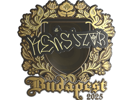 Sticker | kensizor (Gold) | Budapest 2025 image