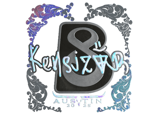 Sticker | kensizor (Holo) | Austin 2025 image