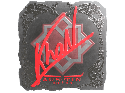 Sticker | khaN (Foil) | Austin 2025 image